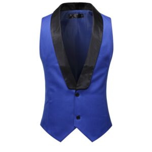 Fashion Shawl Collar Tuxedo Vests