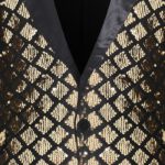 Sequin Glitter Embellished Blazer Jacket