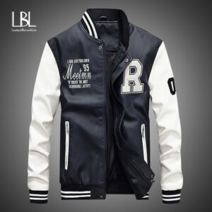 Luxury Leather Jacket Pilot Coat