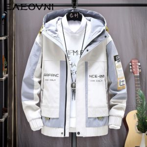 Fashion Hooded Jacket Japanese Streetwear