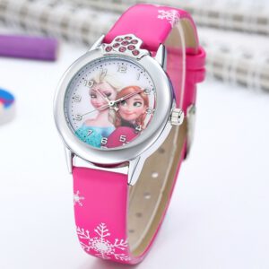 Elsa Princess Watches Cartoon Wristwatches