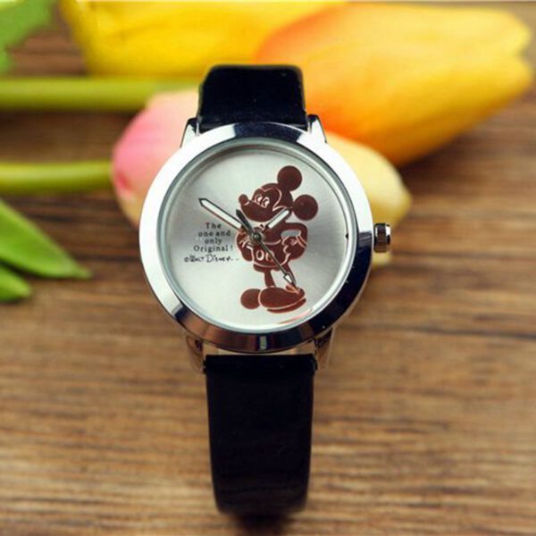 3D Mickey Mouse Minnie Quartz Watch