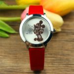 3D Mickey Mouse Minnie Quartz Watch