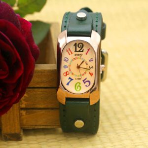 Leather Rectangle Watch Women Bracelet Watches