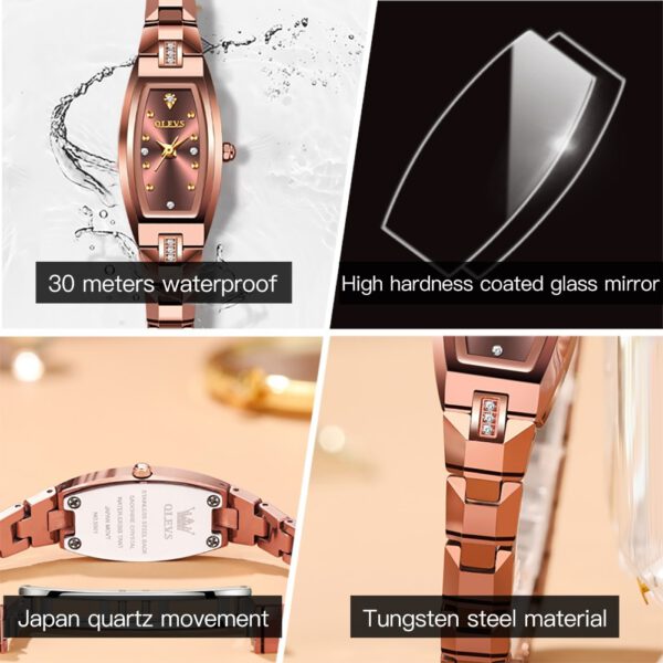 Fashion Women's Watches Tungsten Steel Watch
