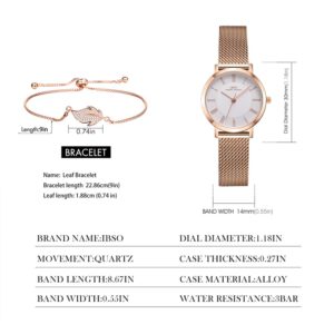 Luxury Women's Watches Geometric Bangle Quartz