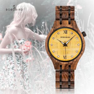 Festival Couple Watch Wood Luxury Wristwatches