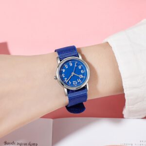 Quartz Watches for Kids Nylon Strap Watch