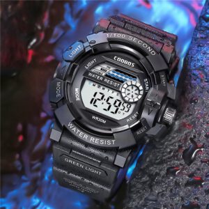 LED Digital Watch Outdoor Military Watches
