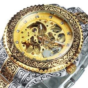 Skeleton Mechanical Watch Automatic Vintage Watches