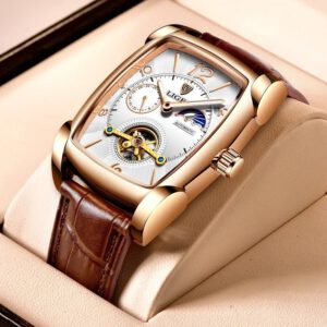 Luxury Mens Watches Square Automatic Watch