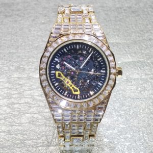 Luxury Skeleton Watches Hip Hop Watch