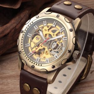 Retro Skeleton Watch Sports Automatic Watches